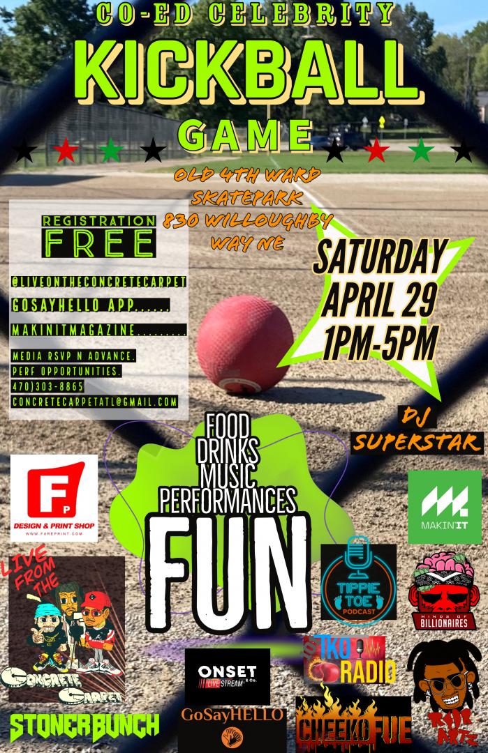 CheekoFUE presents Celebrity Kickball game Makin' It Magazine